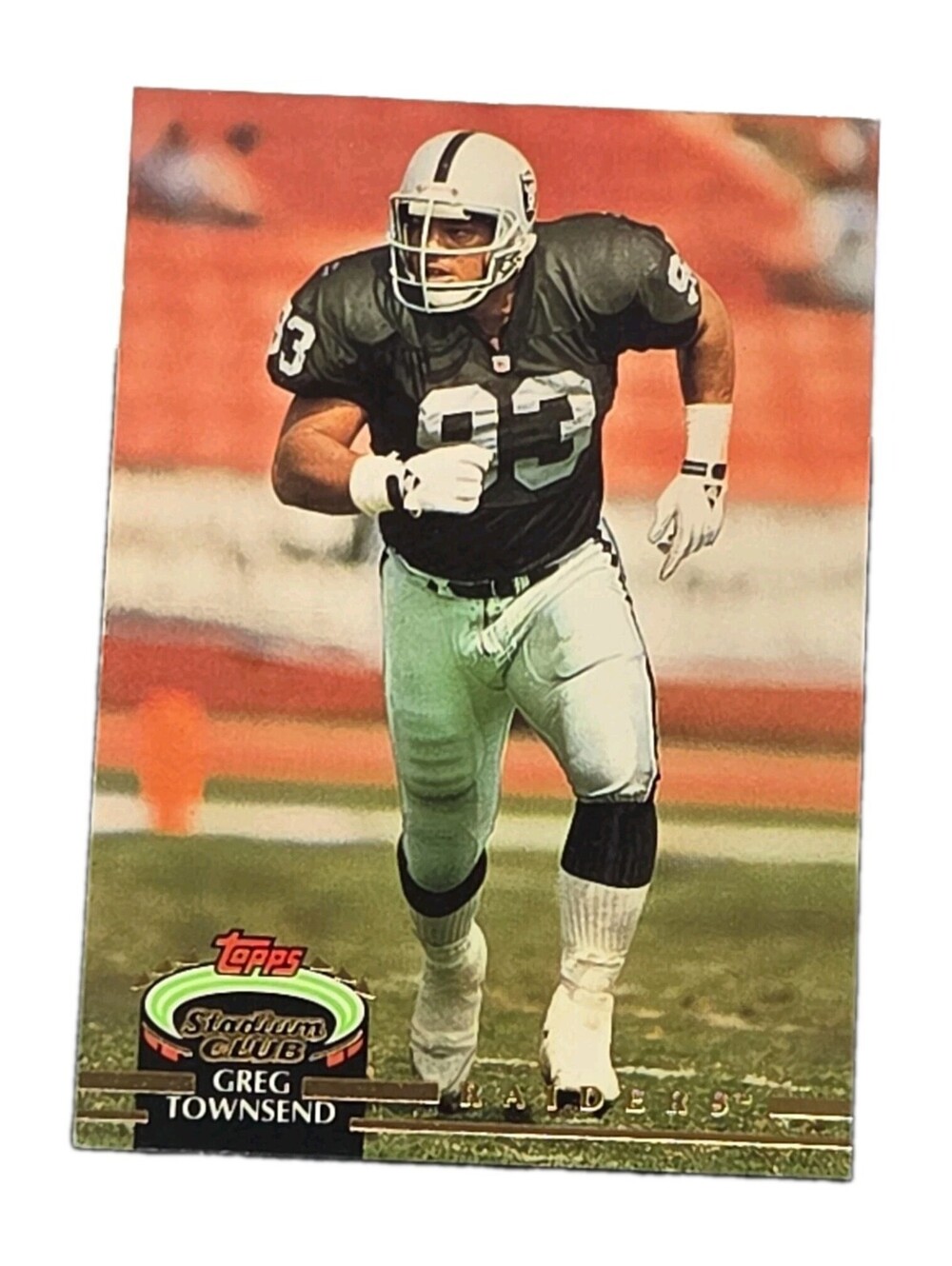 1992 Topps Stadium Club - Greg Townsend #387